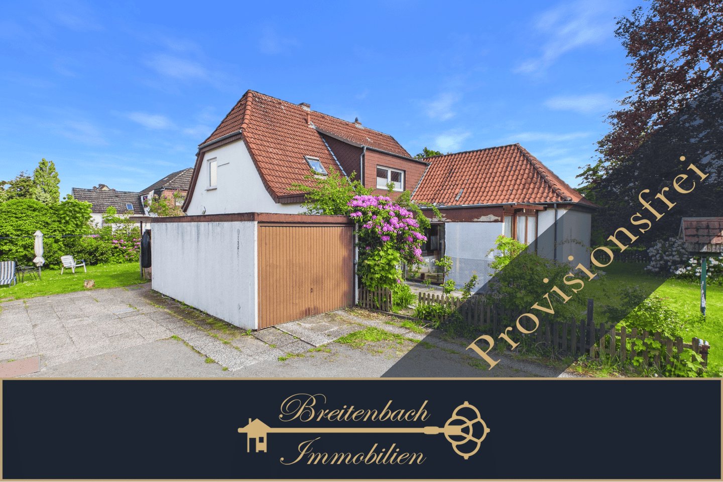 Achim – Uesen . Großzügiges Zweifamilienhaus mit 4 Garagen & Wintergarten, 28832 Achim