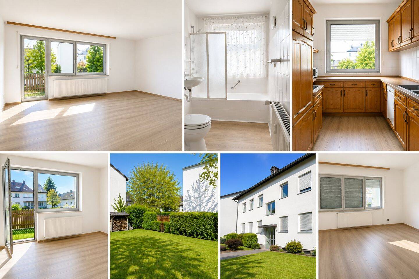 Frisch renovierte 3-Zimmer-Erdgeschosswohnung mit Terrasse & Garten – zentrale Lage in Möhnesee-Körbecke, 59519 Möhnesee