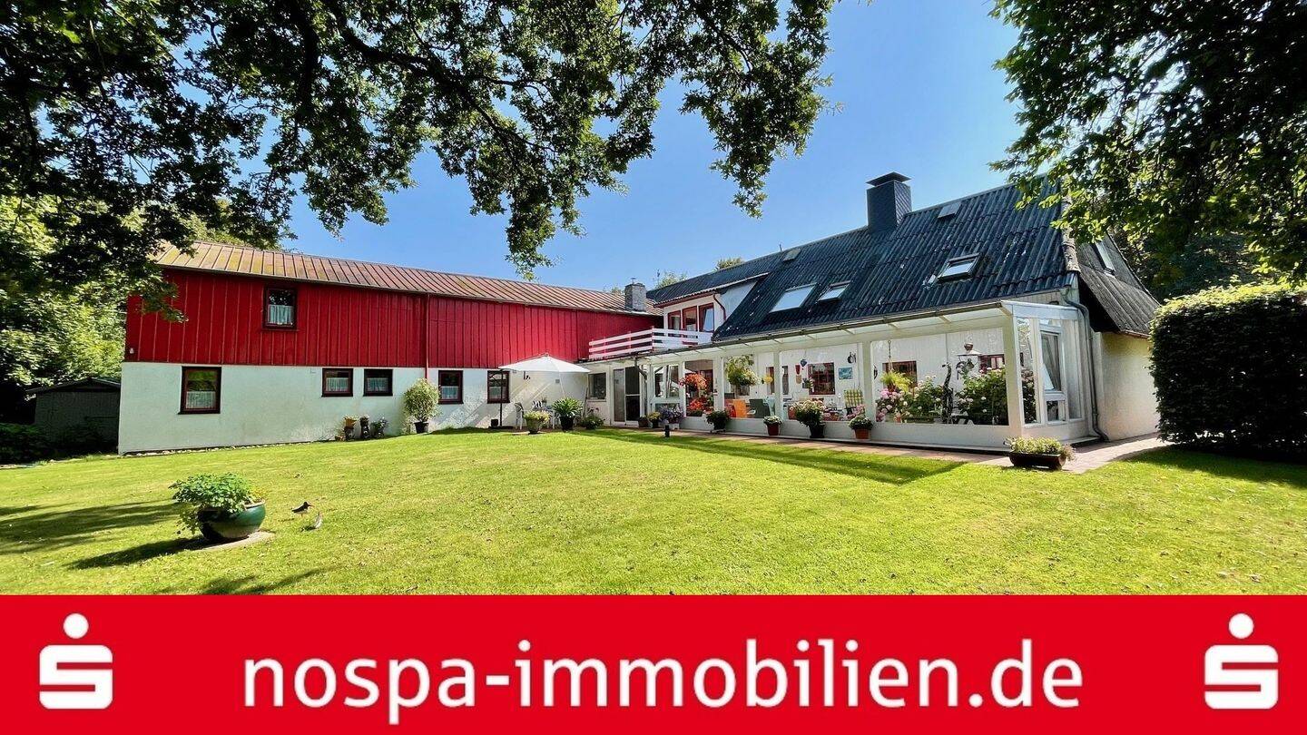 Wohnen im Außenbereich von Schafflund! Ehemaliger Bauernhof auf ca. 3.848 m² Grundstück, 24980 Schafflund