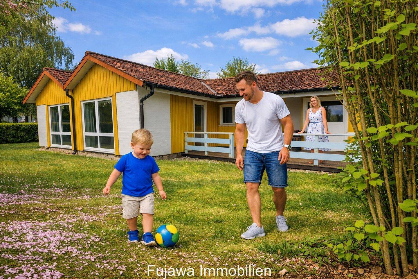 Meerzeit an der Seenplatte: Ferienhaus in absoluter Bestlage im Ferienpark Mirow, 17252 Mirow