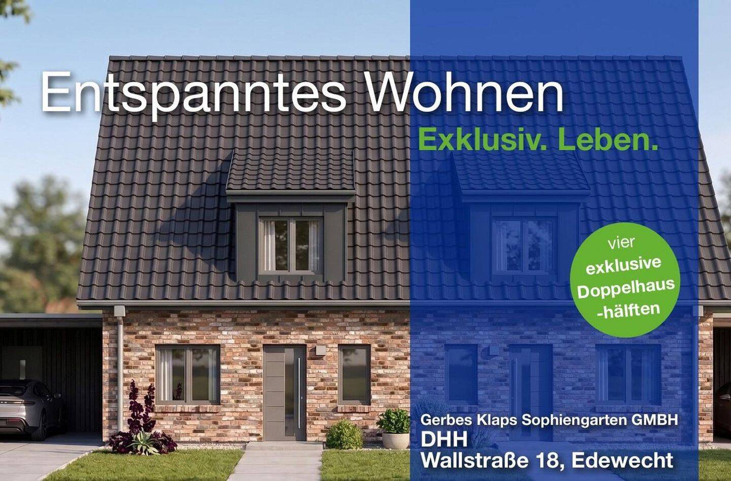 Exklusive Neubau-Doppelhaushälften in Edewecht, 26188 Edewecht