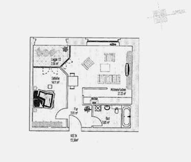 Attraktive 2-Zimmer-Wohnung im Herzen der Kölner Innenstadt, 4157 Leipzig (Gohlis-Mitte Gohlis-Nord Möckern)