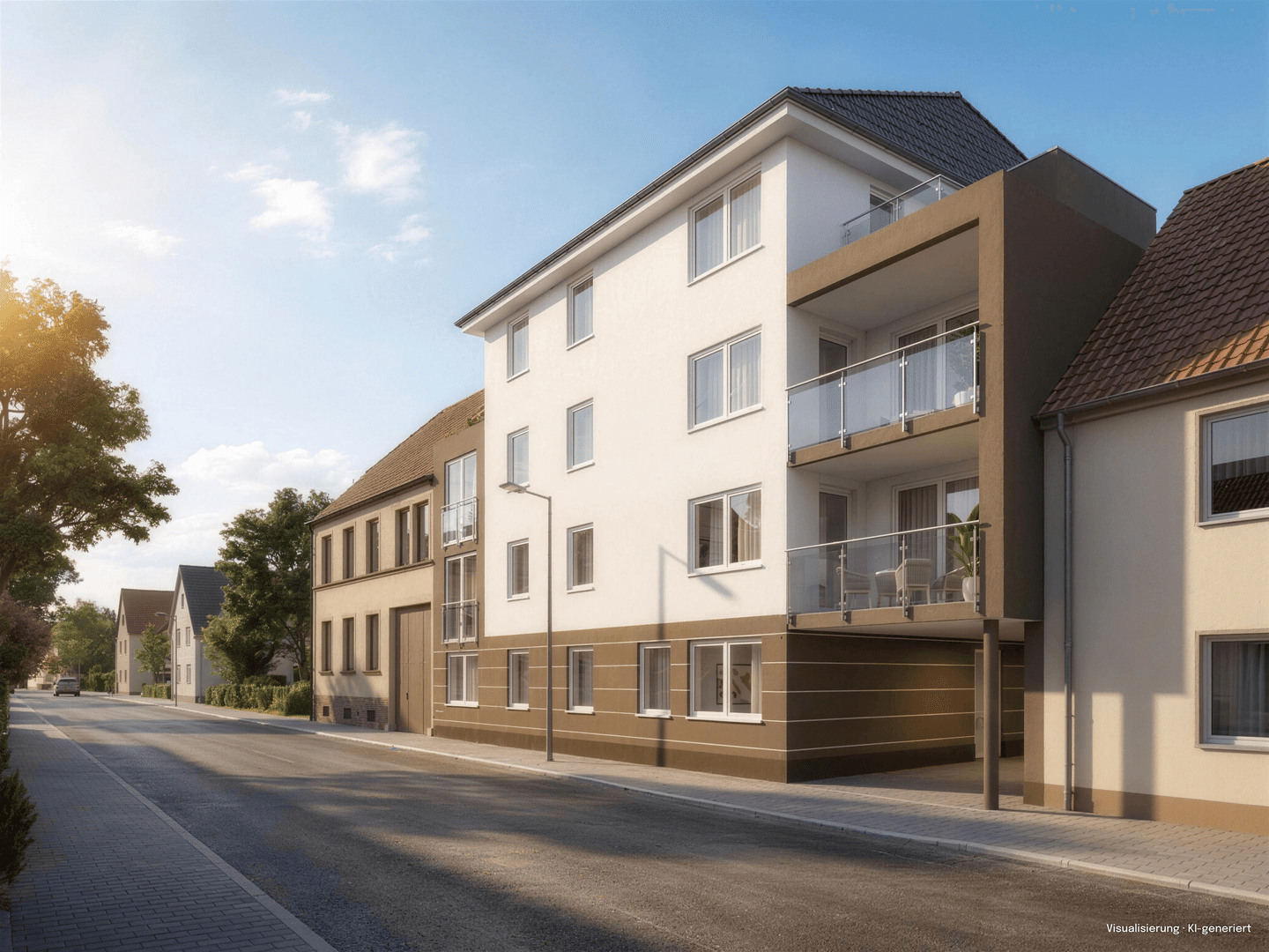 Neubau-Anlageobjekt: Mehrfamilienhaus mit 6 Wohneinheiten (KfW-40) in Zeutern, 76698 Ubstadt-Weiher