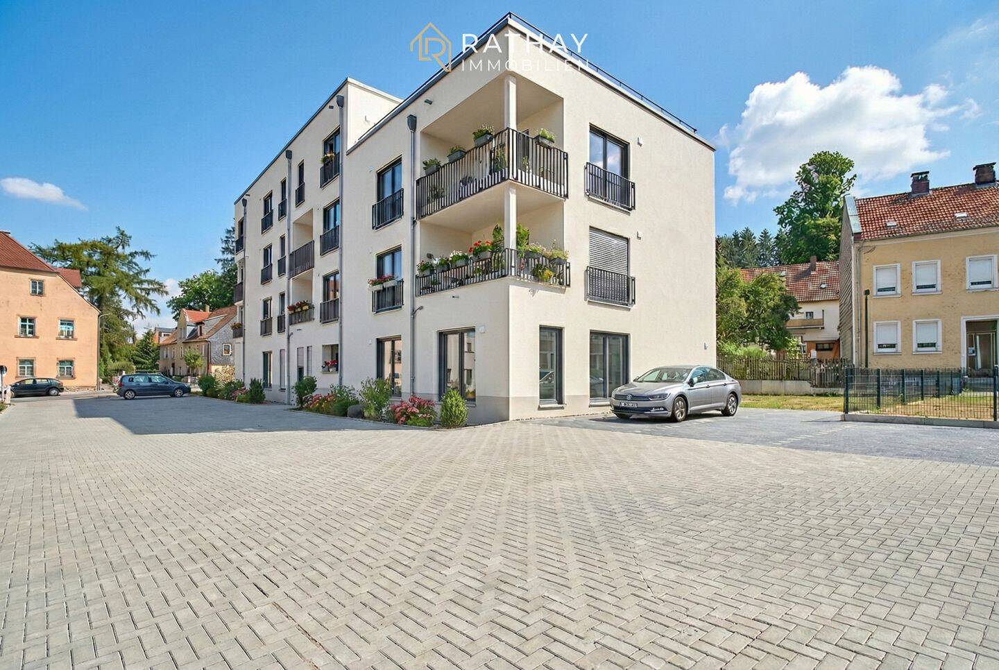 KÜCHE GESCHENKT – Einzigartige 3-Zimmer Neubauwohnung mit Garten in Bestlage von Marktredwitz, 95615 Marktredwitz