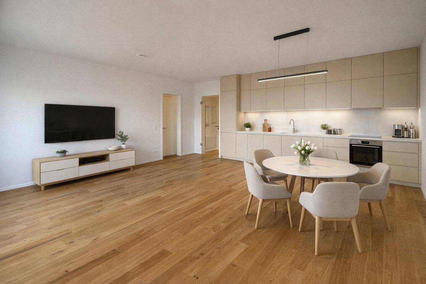 Ihr Traumzuhause: Penthouse-Wohnung mit 4 Zimmern, zwei modernen Bädern und Balkon, 40549 Düsseldorf (Heerdt Oberkassel)