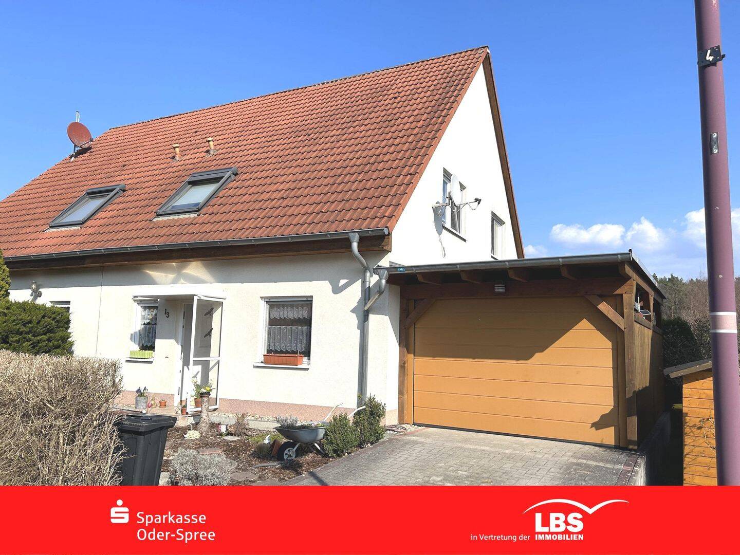 SOMMERHIT = SCHICKE DHH UND CARPORT, 15236 Frankfurt (Oder)