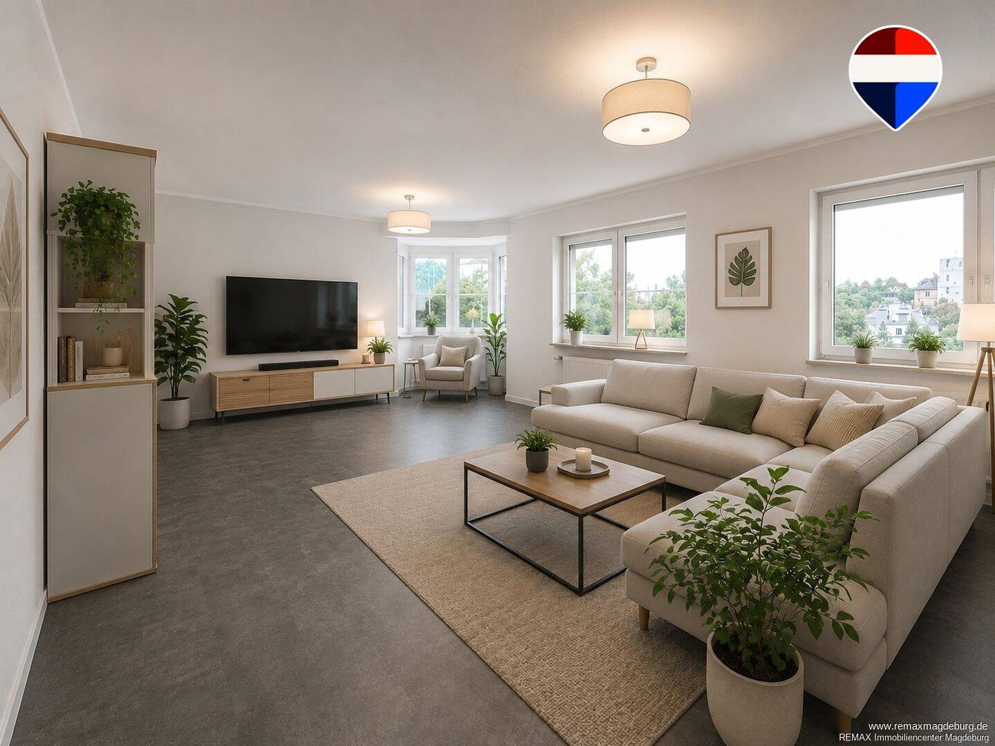 Großzügige 2-Zimmer-Wohnung in Stadtfeld – Wohnkomfort für Paare, 39108 Magdeburg (Altstadt Stadtfeld Ost)