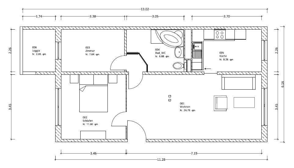 Vermietete 2,5 Zimmer-Wohnung in Friedrichshain nahe Treptower Park, 10245 Berlin (Friedrichshain-Kreuzberg Friedrichshain)