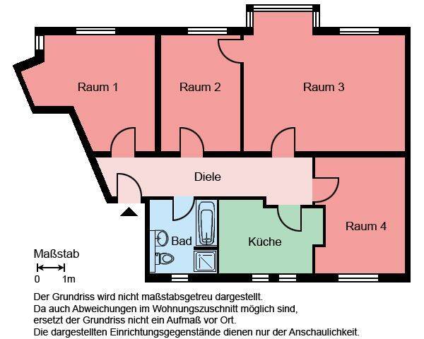 WBS für 4 Personen erforderlich!!! Demnächst frei! 4-Zimmer-Wohnung in Herne Röhlinghausen, 44651 Herne (Eickel Röhlinghausen Wanne-Süd)