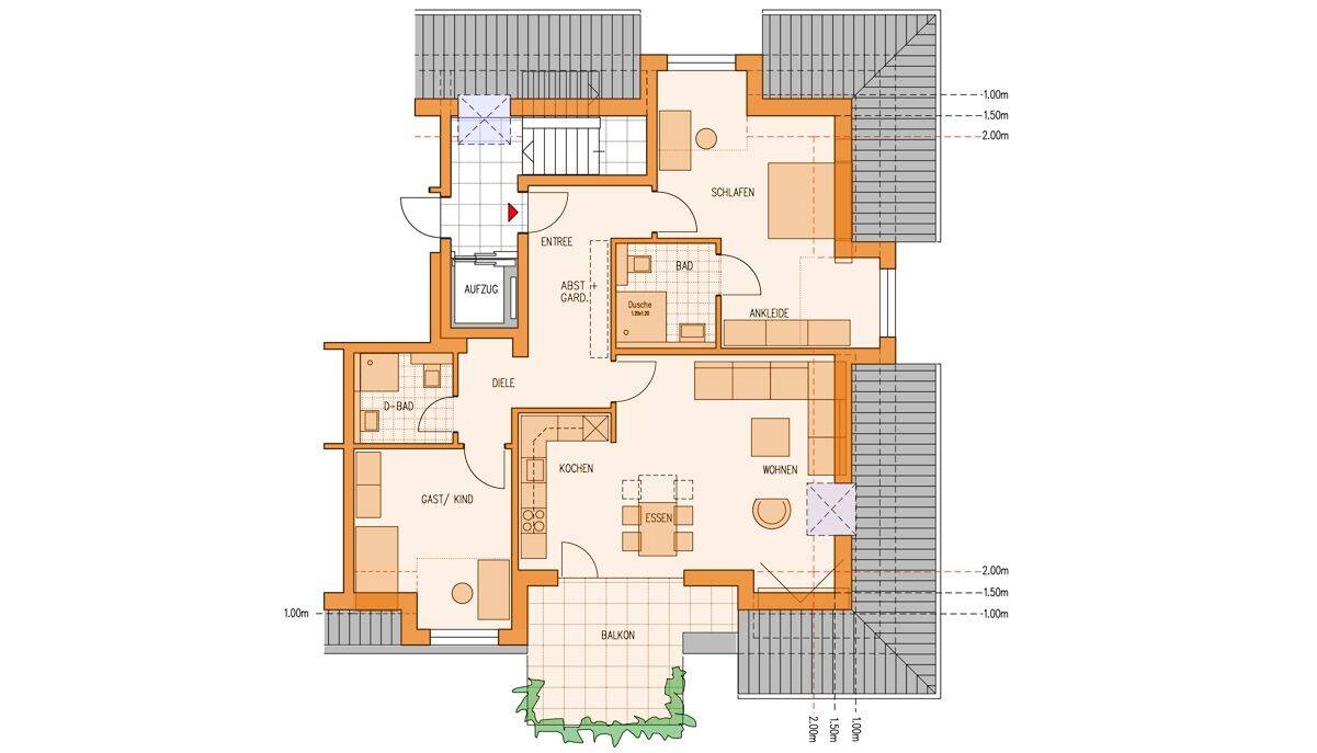 Hochwertige 3-Zimmerwohnung mit Balkon in modernem Neubau nach KFW40-Standard!, 53804 Much