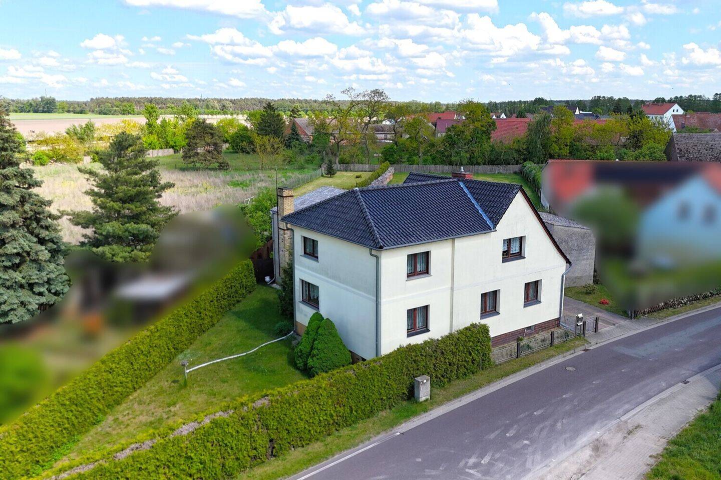 Platz & Potenzial – Großes Wohnhaus mit 180 m² Wohnfläche, Nebengebäuden und Scheune, 14778 Wenzlow
