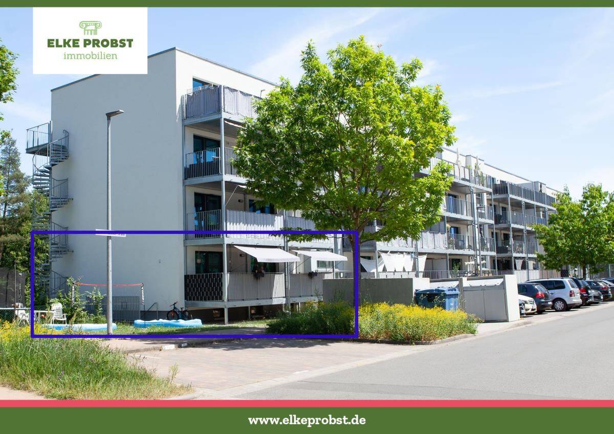 4-Zimmer-Wohnung im Grünen mit Garten und Balkon, 97421 Schweinfurt