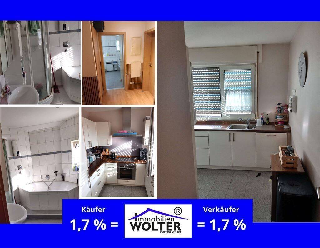 *** Vermietete Wohnung im 4-Parteienhaus – überschaubar, kostengünstig, wertstabil ***, 67551 Worms (Heppenheim Horchheim Pfeddersheim Weinsheim Wiesoppenheim)