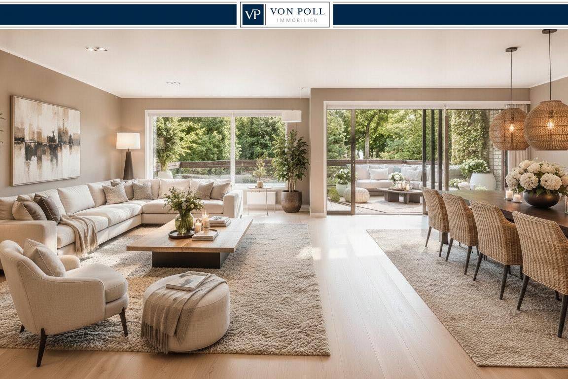 Außergewöhnlich großzügig Wohnen am Hirschpark – für Menschen mit Anspruch – 22587 Hamburg – Bild 1 von 3