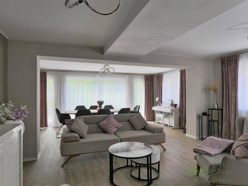 (EF1387_M) Jena: Bürgel, möbliertes Wohnhaus mit Balkon und Terrasse im OT Poxdorf, Grundreinigung inklusive, 7616 Poxdorf