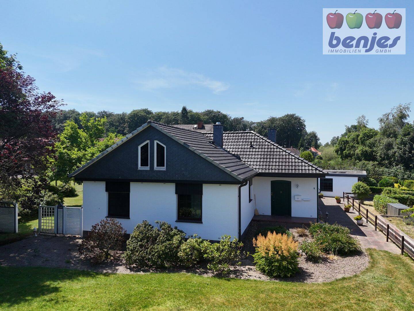 Familienleben auf einer Ebene: Charmanter Bungalow mit großem Garten, 27324 Eystrup