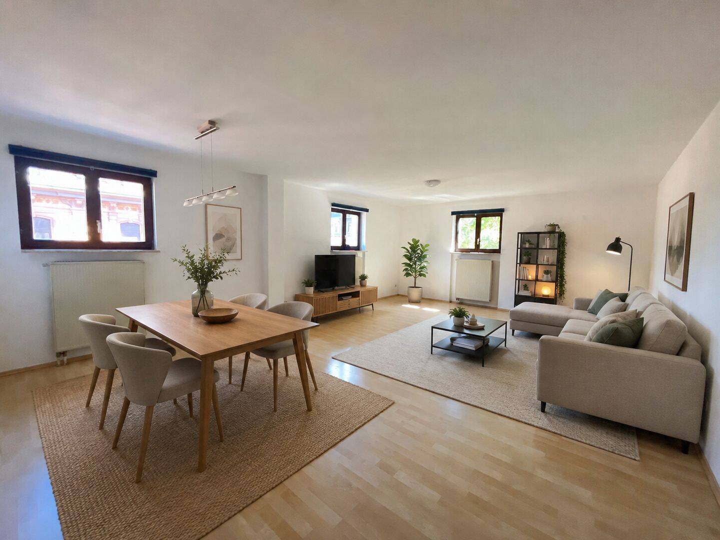 Wiesbaden: Große Zweizimmerwohnung mit Einbauküche in Bahnhofsnähe, 65185 Wiesbaden (Wiesbaden)