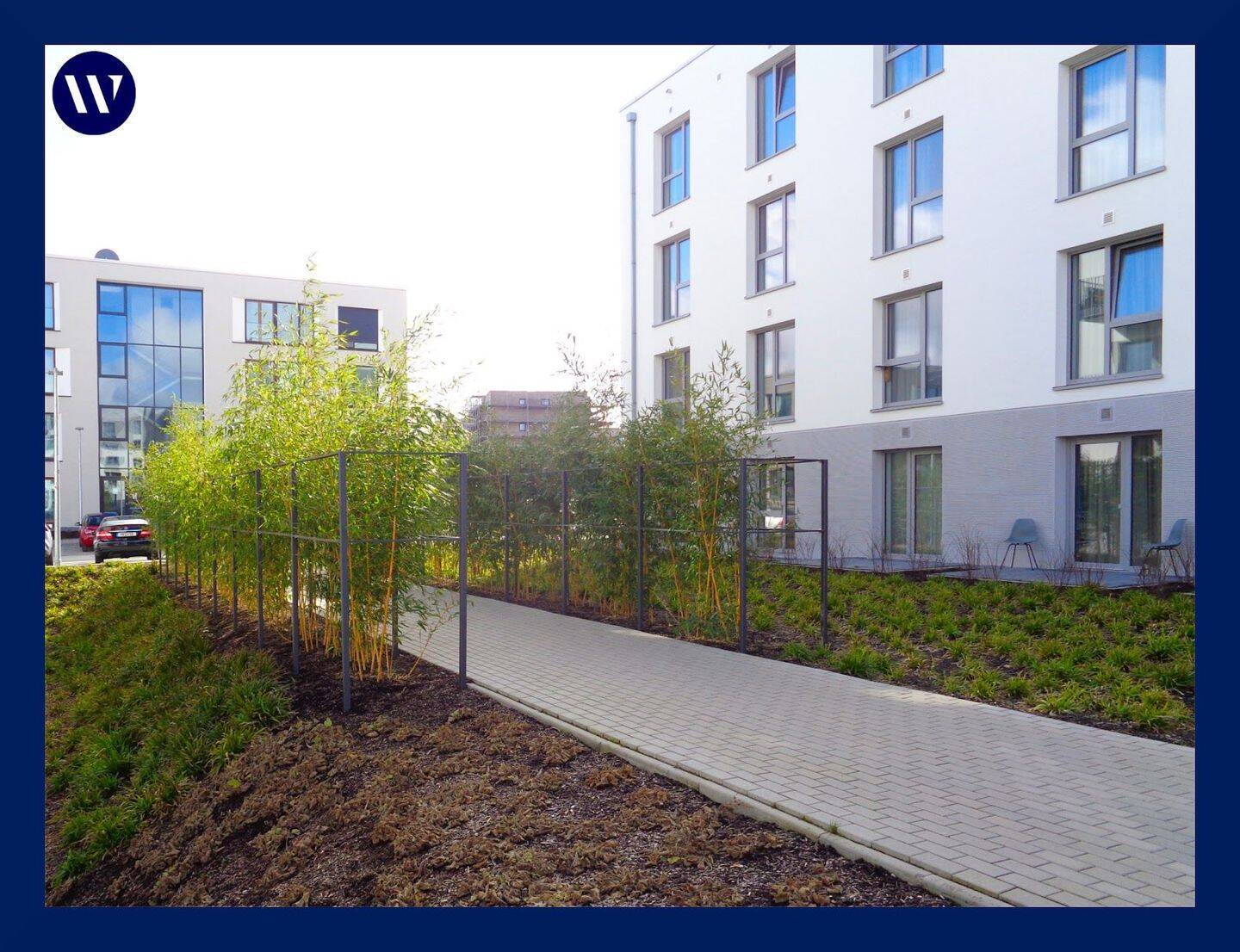 WG-Zimmer im Campus Nähe FH, moderne Ausstattung, Design-Möbel, Einbauküche, Duschbad, Terrasse, 33615 Bielefeld (Gellershagen Innenstadt)