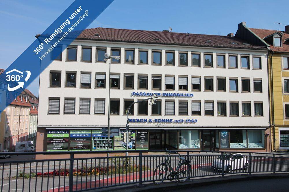 TOPP LAGE NÄHE UNI 1,5-Zimmer-Appartement mit Duschbad und EBK, 94032 Passau (Altstadt Haidenhof-Nord Haidenhof-Süd Innstadt)