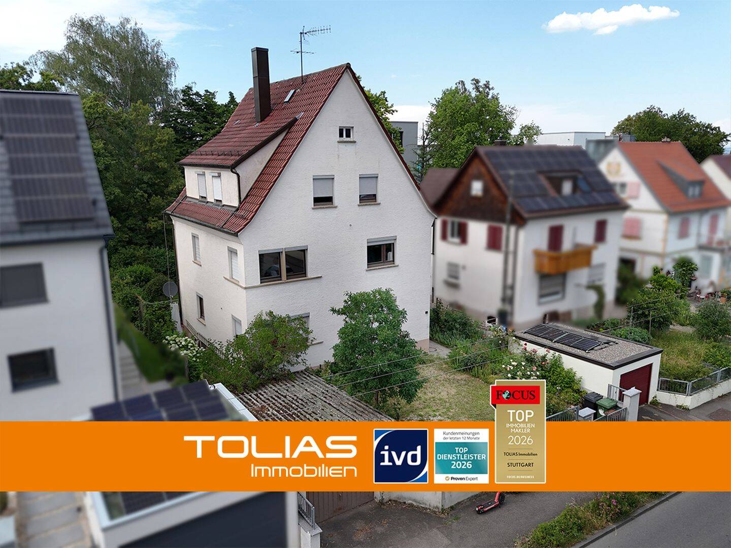 Dreifach clever: Mehrfamilienhaus in Feuerbach mit stabilen Einnahmen und Entwicklungspotenzial, 70469 Stuttgart (Feuerbach Zuffenhausen)