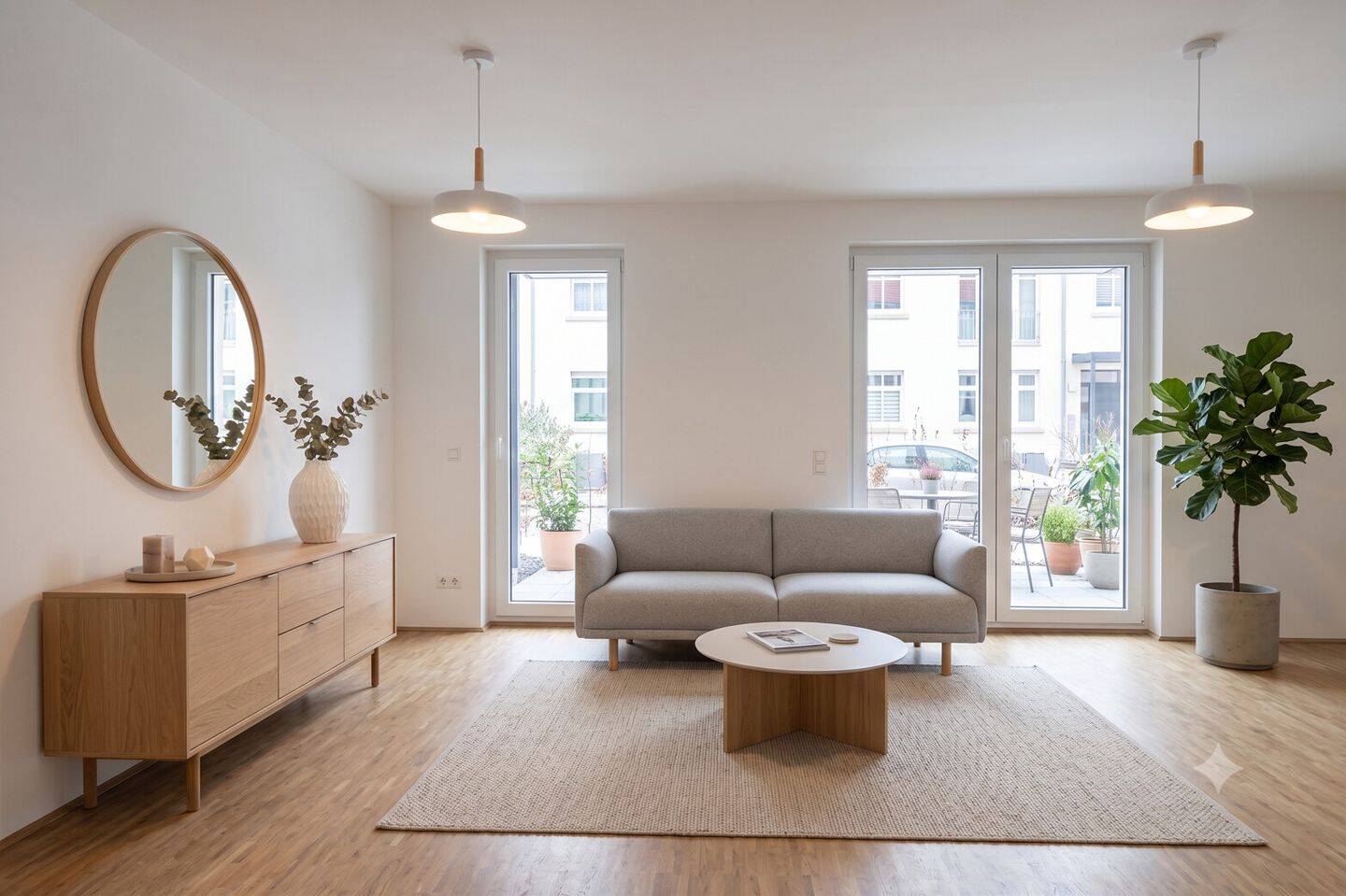 Großzügige 2-Zimmer-Wohnung mit EBK, 2 Terrassen und Stellplatz in der Neustadt, 55118 Mainz (Neustadt)