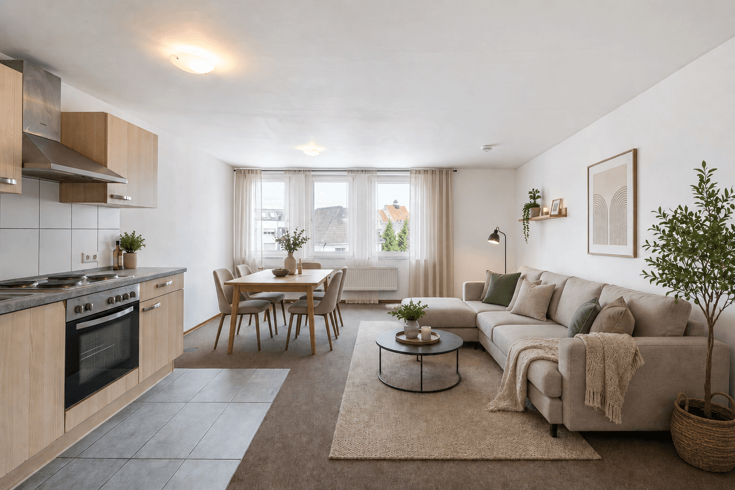 Zentral! Moderne 2,5-Zimmer Eigentumswohnung zum Einziehen und Wohlfühlen, 88471 Laupheim