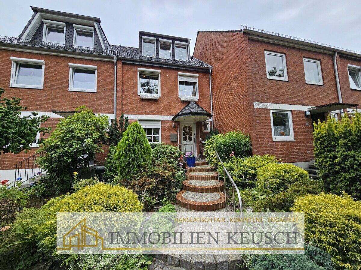 Gepflegtes Reihenmittelhaus mit gepflegtem Garten, gemütlichem Wintergarten, Gartenhaus & Garage