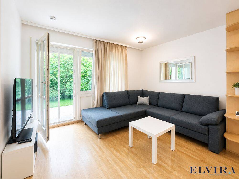 ELVIRA – Schwabing-West, stilvoll möblierte 2-Zimmer-Wohnung mit sonniger Westterrasse und Gartenanteil, 80804 München (Schwabing-Freimann Schwabing-West)