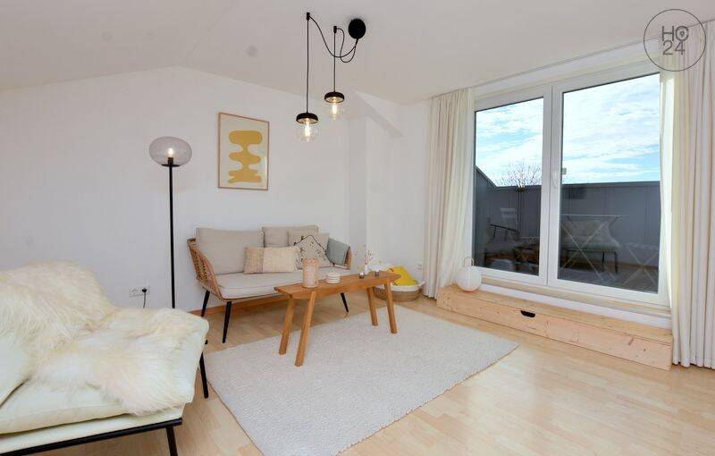 Modern möblierte 3-Zimmer-Wohnung in Altusried mit Dachloggia und Stellplatz, 87452 Altusried