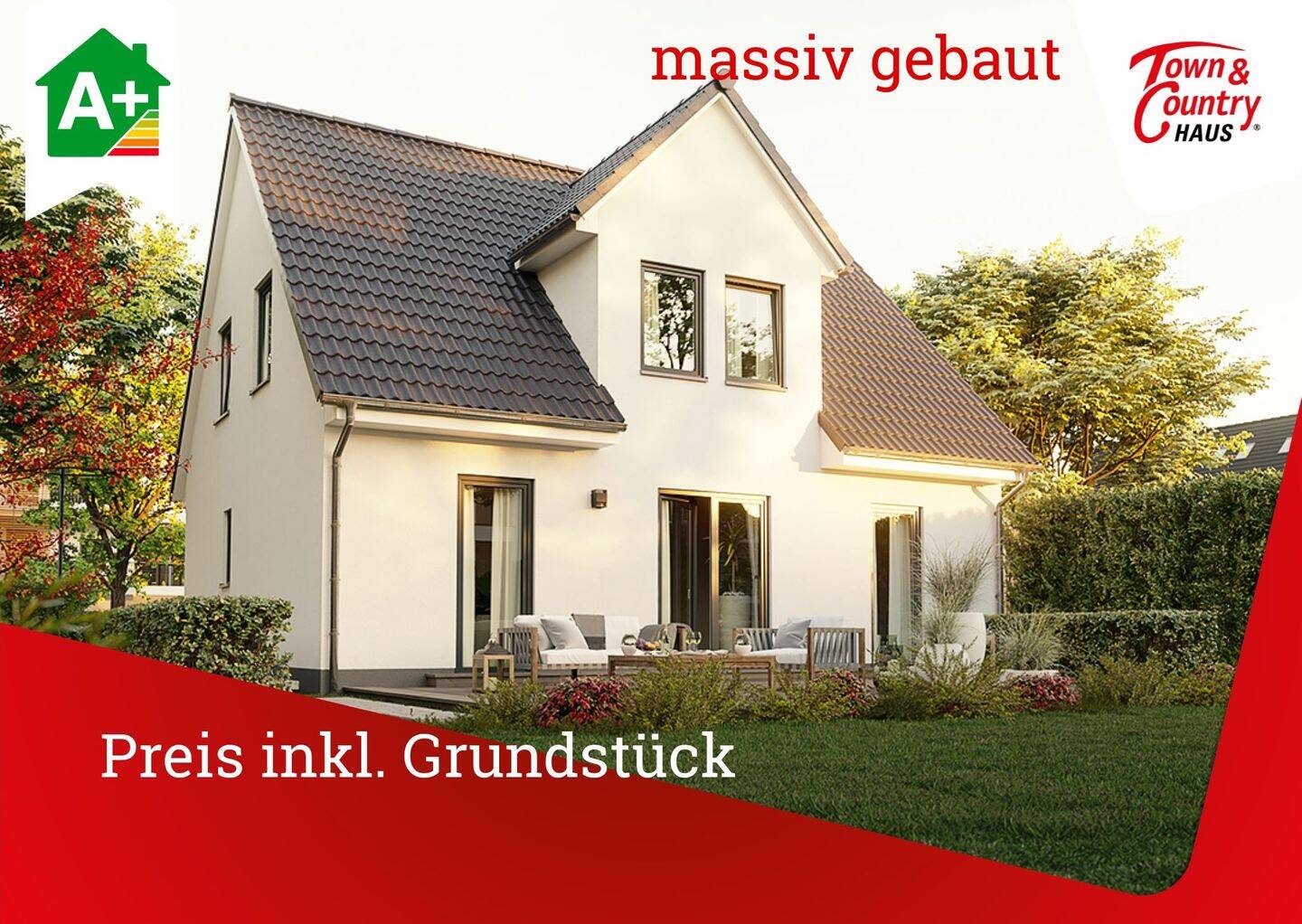massiv gebaut, Preis schlüsselfertig inkl. Grundstück, 54349 Trittenheim