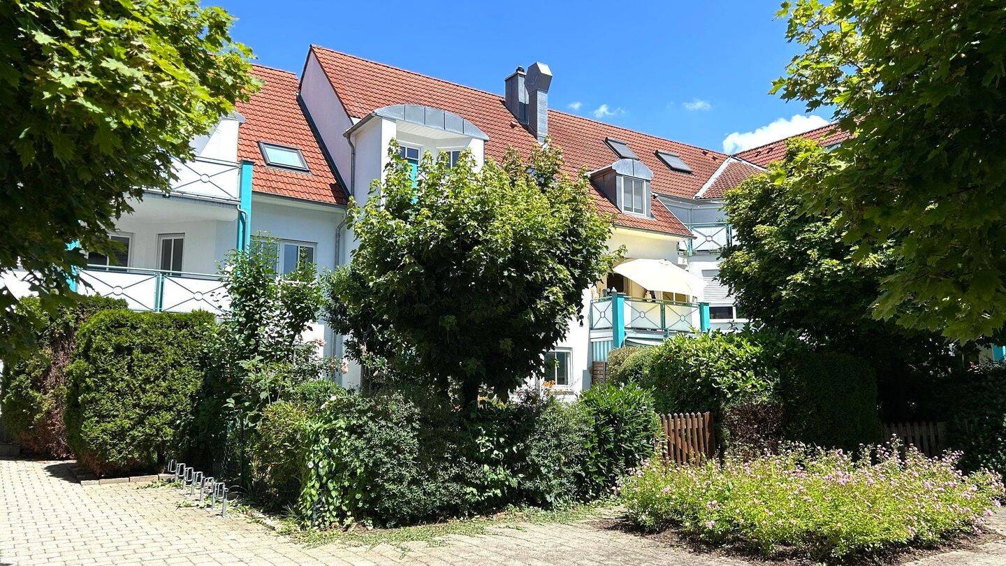 Zentral und dennoch ruhig gelegene 3-Zimmer-Wohnung mit Südbalkon in Memmingen, 87700 Memmingen