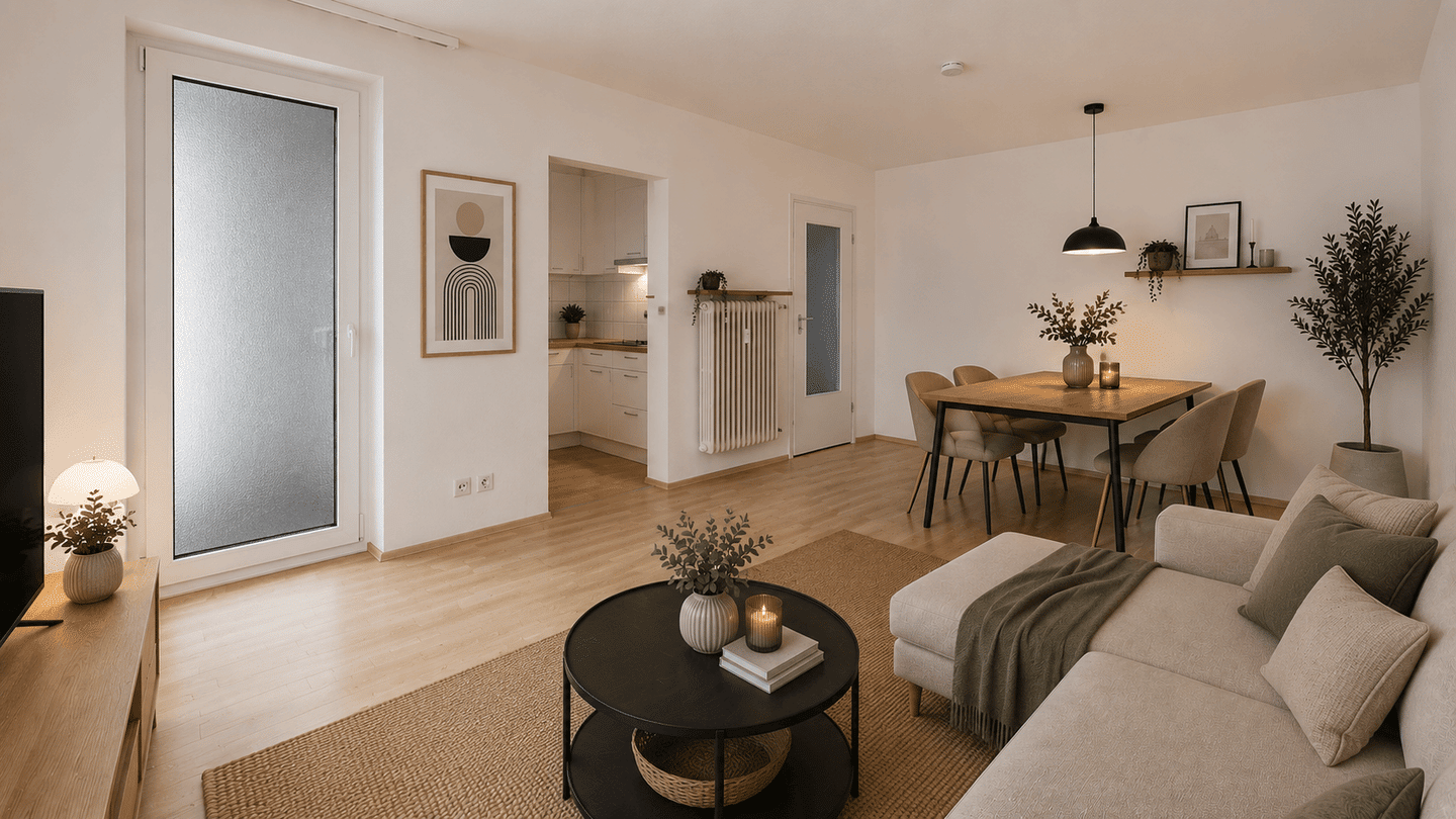 Charmante 2-Zimmer-Wohnung mit Balkon, 90429 Nürnberg