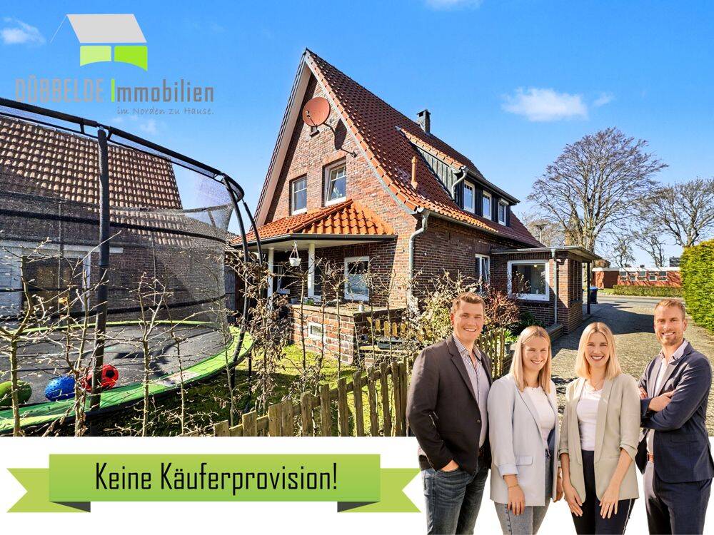 Laufend modernisiertes, schönes Einfamilienhaus mit Terrasse im Ortskern von Augustfehn, 26689 Apen