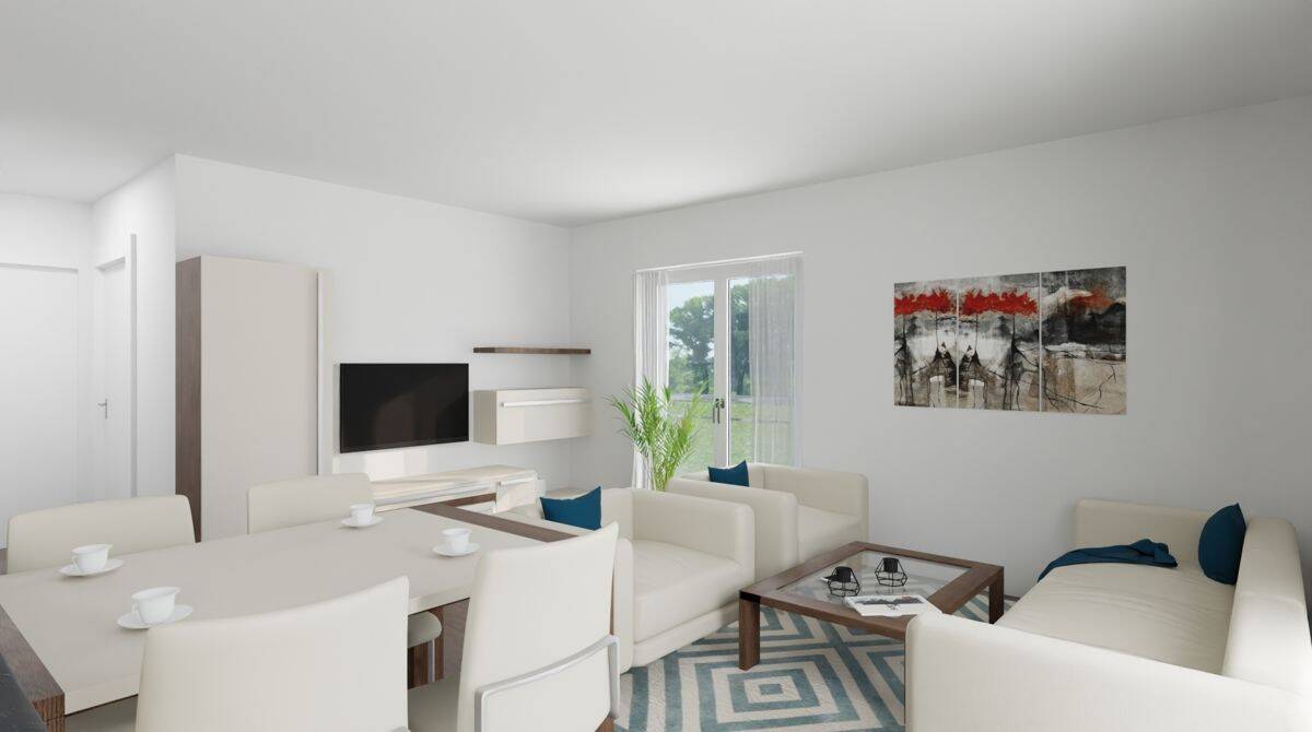 PROVISIONSFREI! Ihr neues Zuhause: 3-Zimmer-Neubauwohnung mit Wohlfühlcharakter in Flehingen, 75038 Oberderdingen