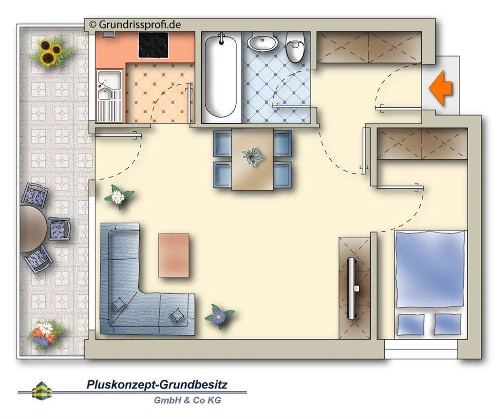 2 Zimmer Apartment ideal für BW-Soldaten, 29633 Munster