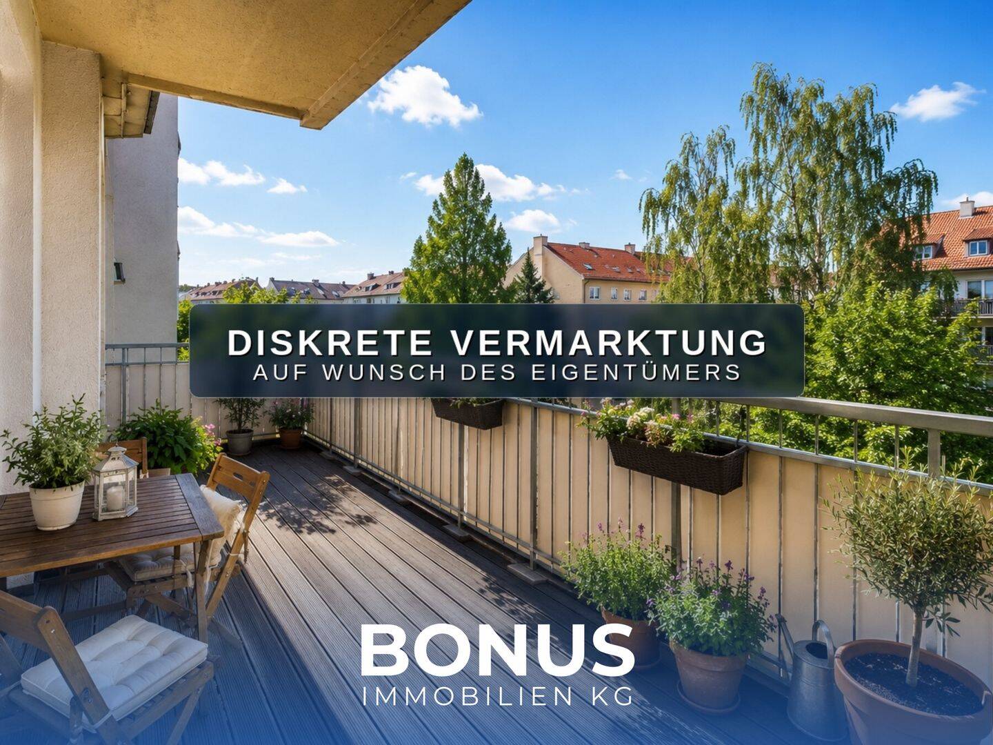 3-Zimmer-Altbauwohnung mit großem Balkon, hohen Decken und separater Küche, 1157 Dresden