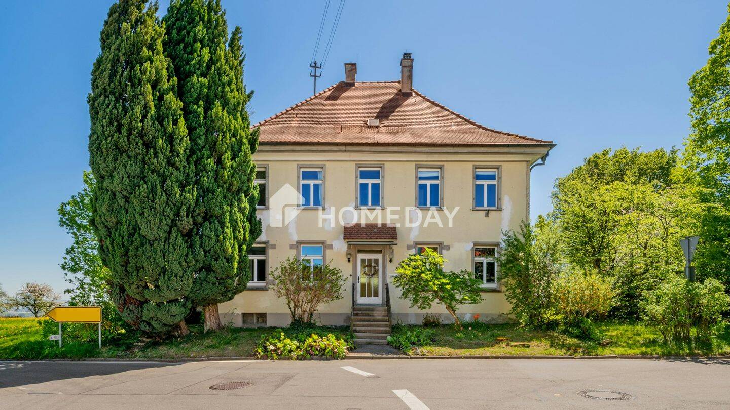 Historisches Haus auf Erbpachtgrundstück mit Garten und freier Sicht auf Bodensee & Alpen, 88693 Deggenhausertal