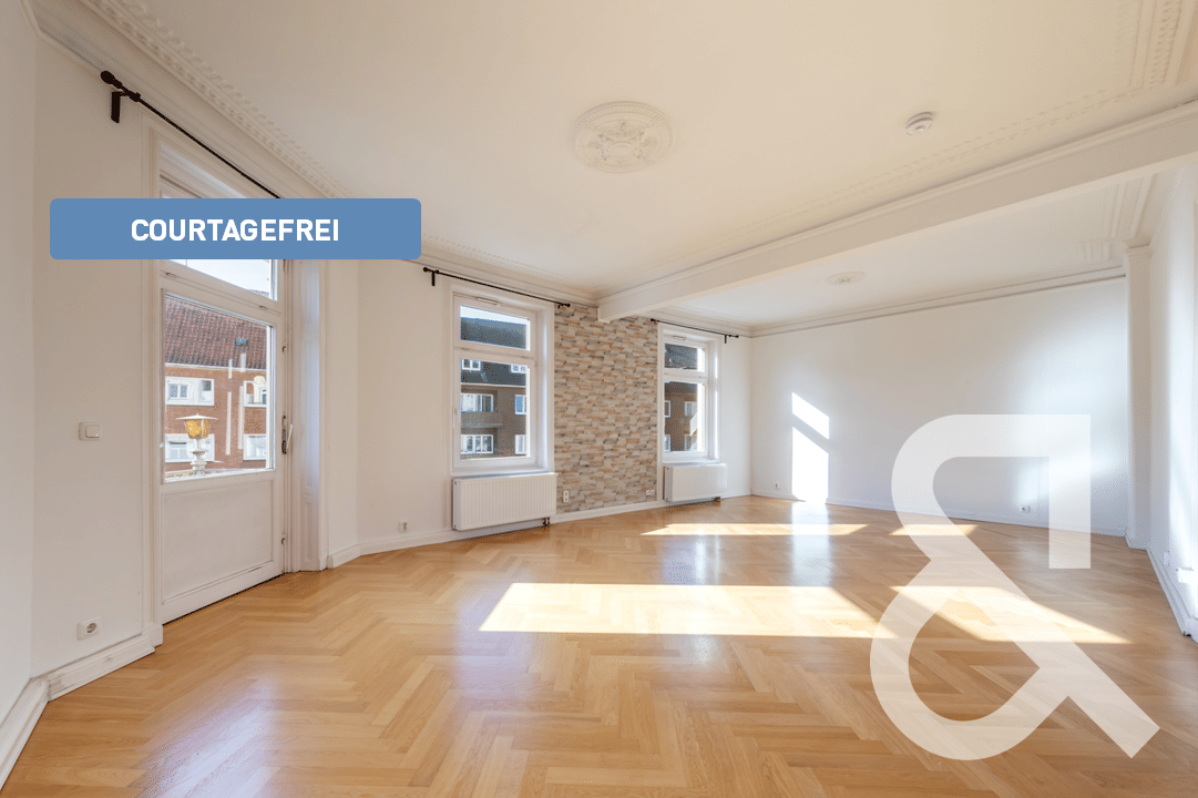 Großzügige 3-Zimmer-Wohnung mit 2 Balkonen in Alsternähe, 22087 Hamburg (Mitte Hamm Hohenfelde Uhlenhorst)