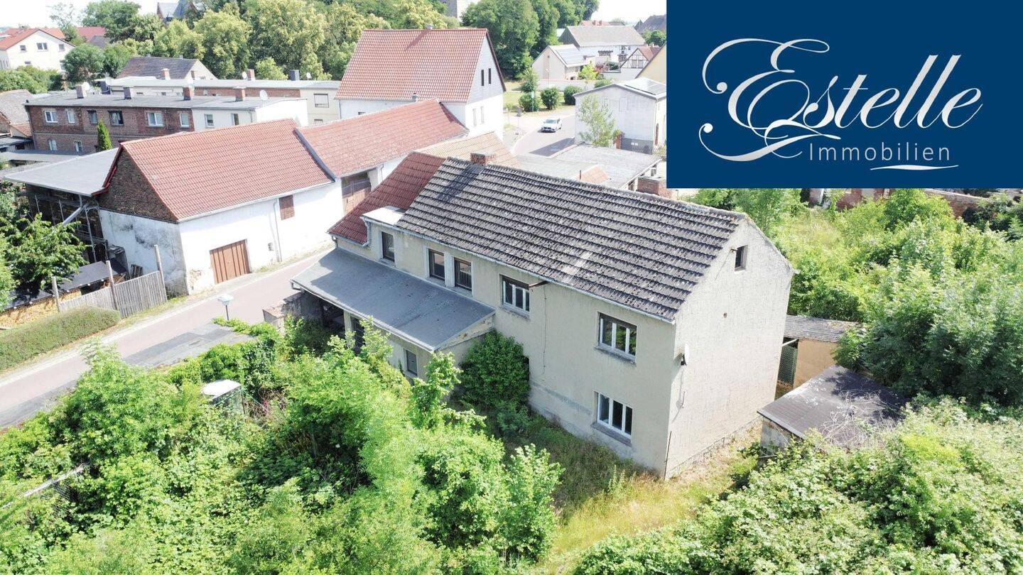 Viel Platz für Ihre Ideen – Charmantes Wohnhaus mit großem Garten und vielseitigem Nebengelass, 6780 Zörbig