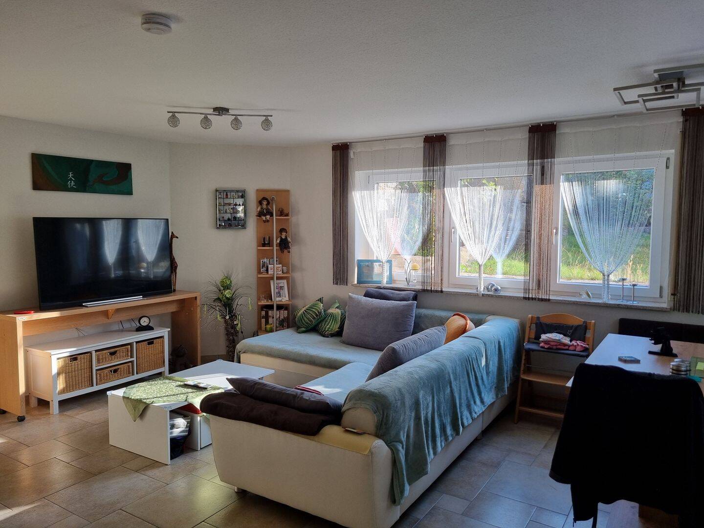 Helle 2-Zi.-Wohnung in ruhiger Hanglage mit Nachbarabstand, neuer Bosch-Küche, Gartenterrasse & Glasfaser, 89584 Ehingen (Donau)