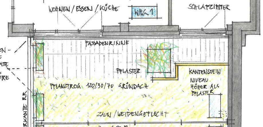 Südstadt: 3-Zimmer-Wohnung mit Terrasse und Garten, Einbauküche nach Wunsch, 90443 Nürnberg