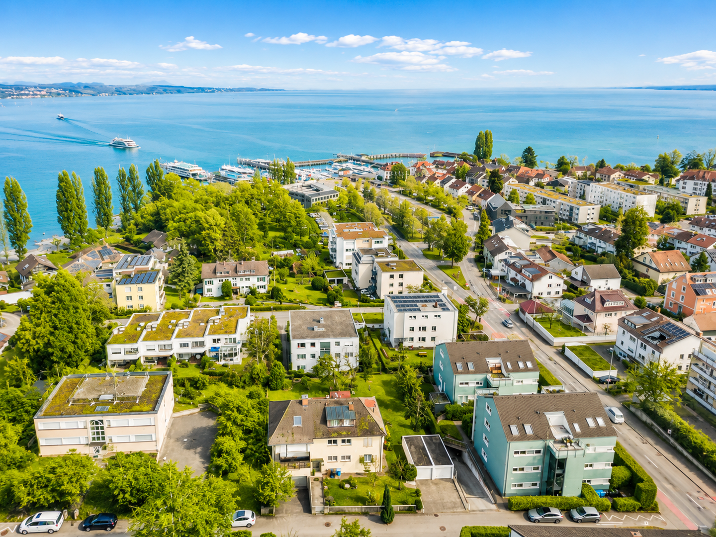 Drei Balkone. Ein Panorama. Alpen inklusive., 78464 Konstanz