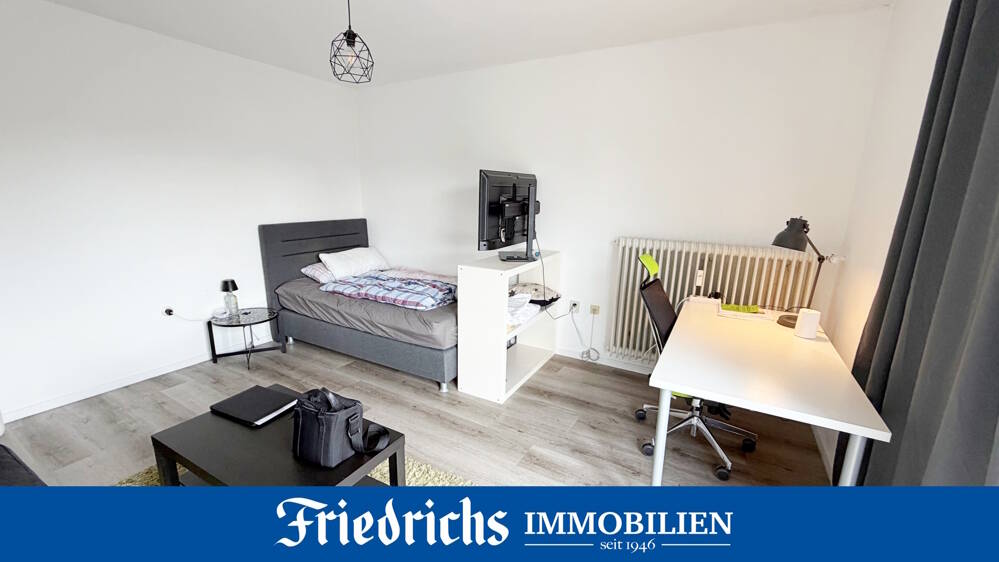 Gepflegte 1-Zimmerwohnung in erstklassiger Lage perfekt gelegen an der Jadehochschule in Oldenburg, 26121 Oldenburg (Oldb) (Bürgerfelde Innenstadt Wechloy)