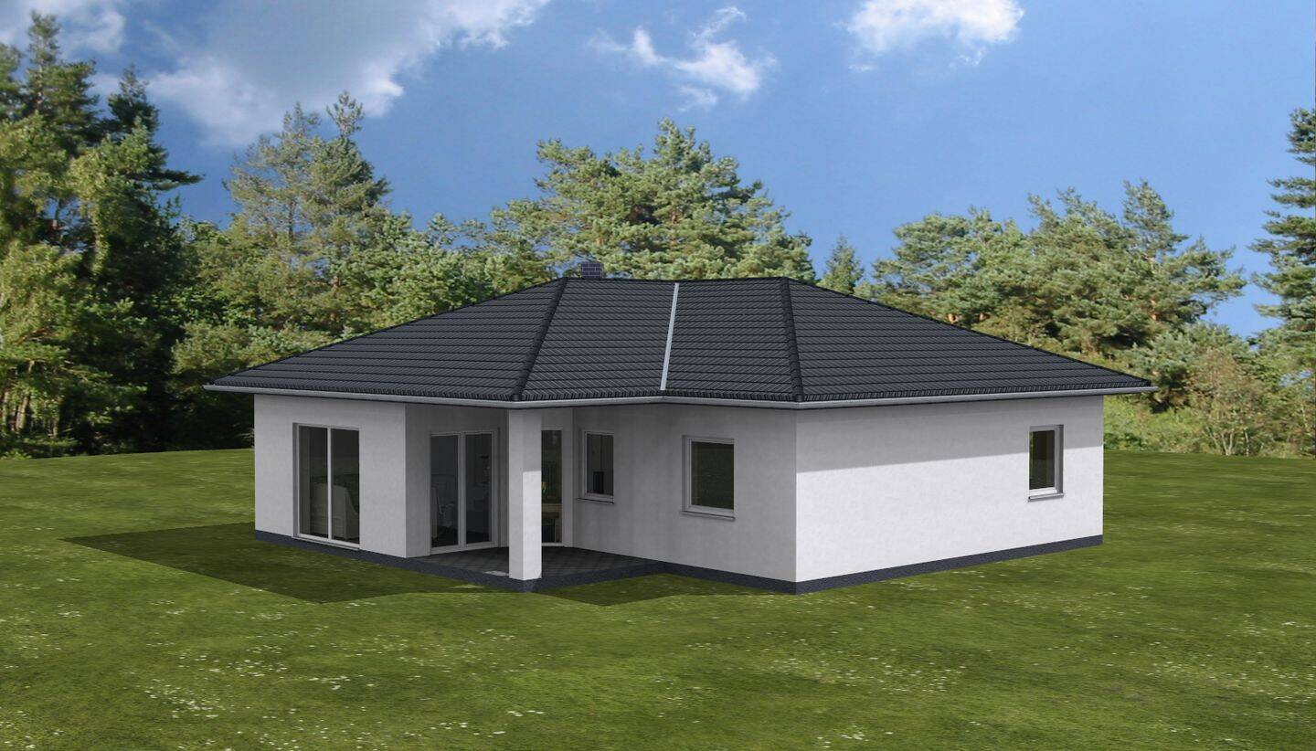 Neubau-Bungalow mit 90 m² Wohnkomfort – modernes Wohnen auf einer Ebene nahe Neubrandenburg, 17039 Wulkenzin
