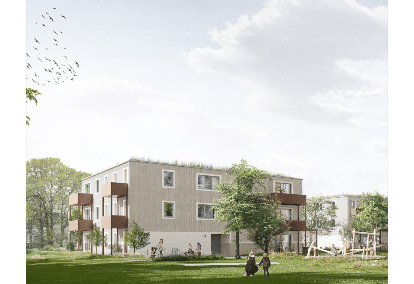 Erstbezug! Schöne freifinanzierte Neubau-Wohnung in Lohbrügge!, 21031 Hamburg (Bergedorf Lohbrügge)