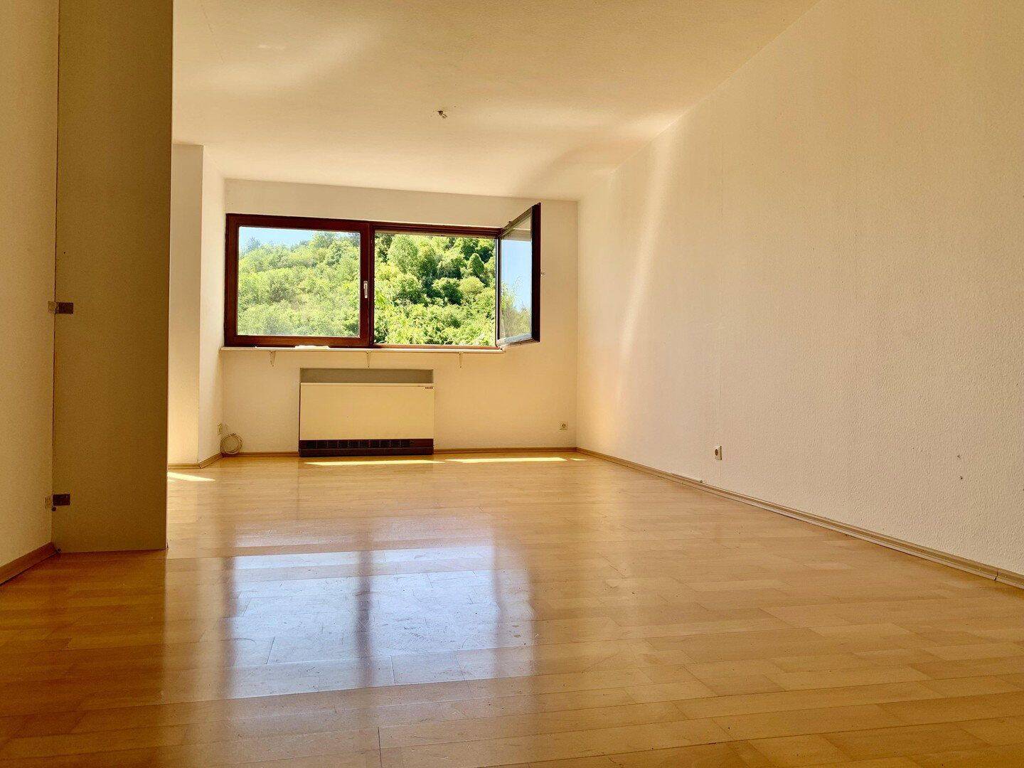 Großzügige 1-Zimmer-Wohnung mit großem Balkon und traumhaften Blick auf die Weinberge