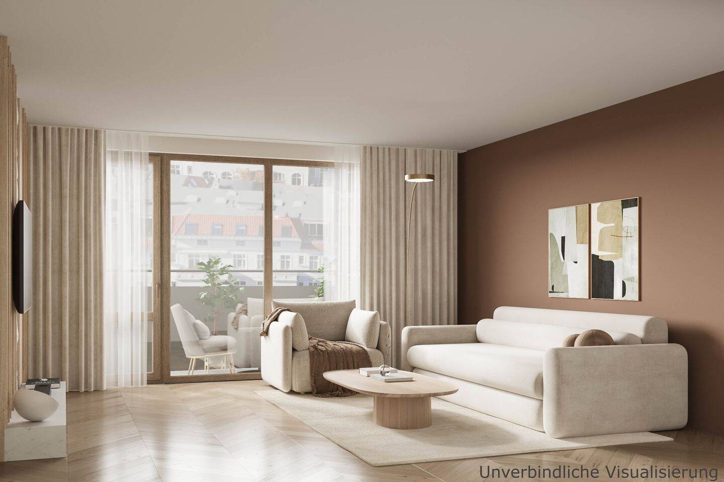 Neubau-Penthouse-2-Zimmer-Wohnung mit Westloggia und Fahrstuhl nur 300 Meter vom Kudamm!, 10629 Berlin (Charlottenburg-Wilmersdorf Charlottenburg)