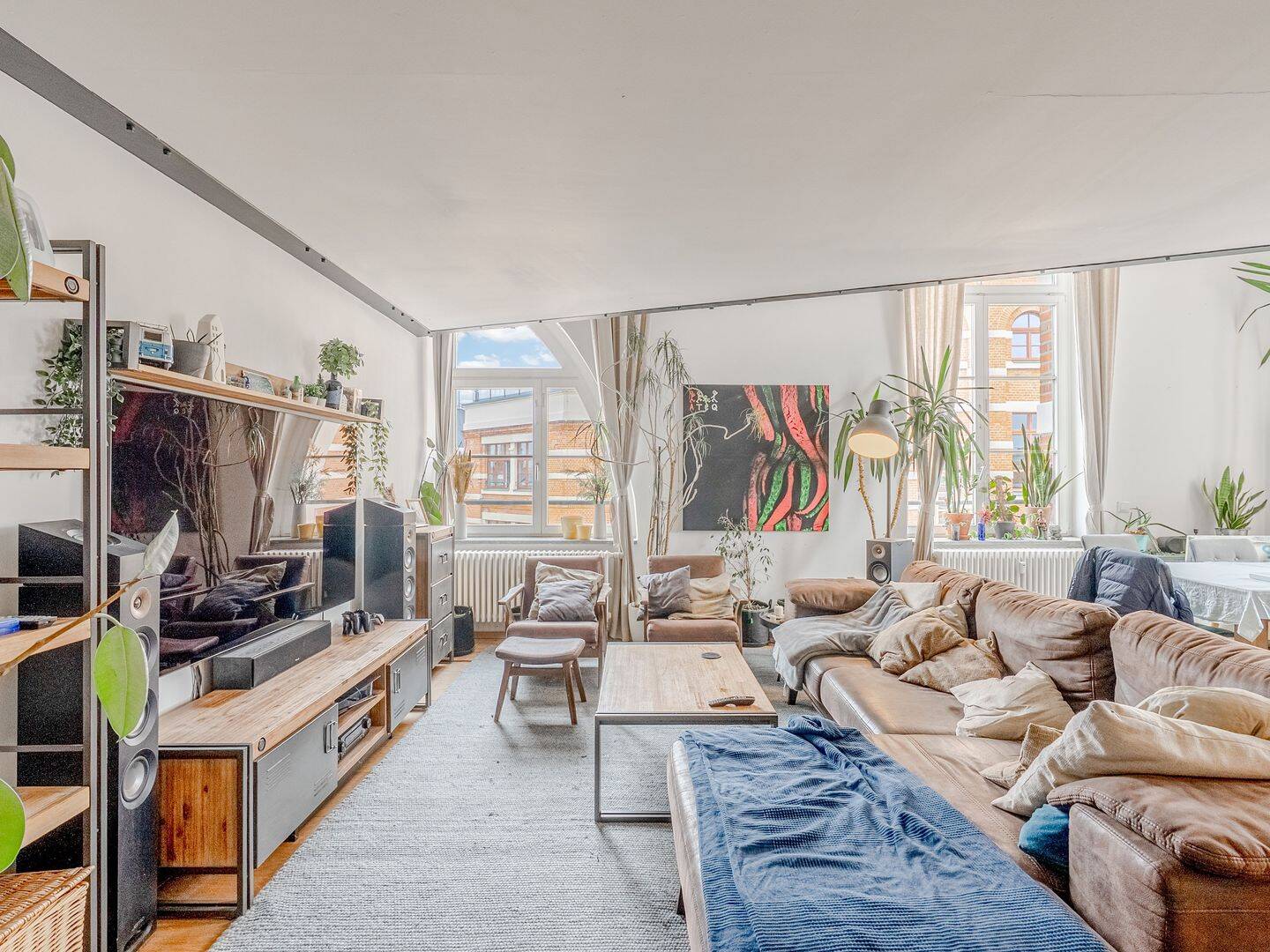 Charmante 3,5-Zimmer-Maisonette im Loftstil am Wasser, 4229 Leipzig (Kleinzschocher Plagwitz Schleußig)