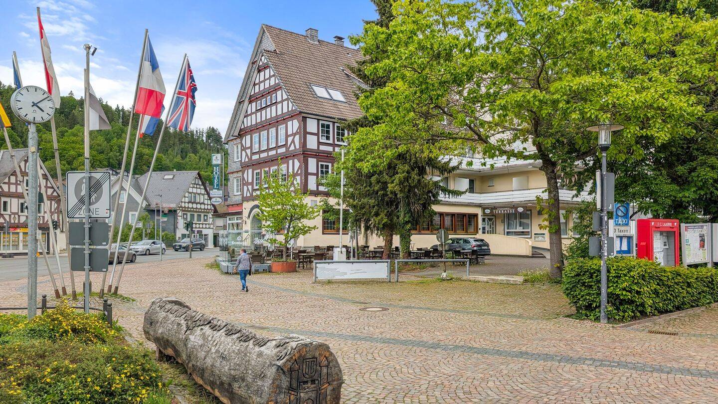 Attraktive 3 – Zimmer – Dachgeschosswohnung im Herzen von Bad Laasphe, 57334 Bad Laasphe