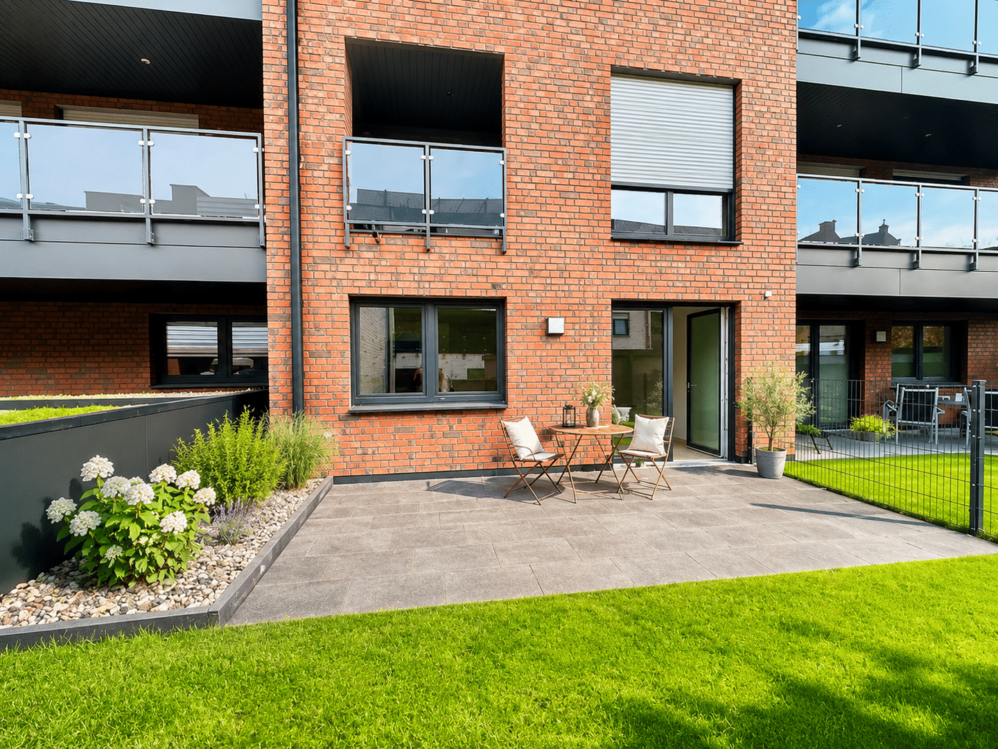 Zentral und doch ruhig Wohnen: Neubau-Wohnung in der Innenstadt von Steinfurt-Borghorst!